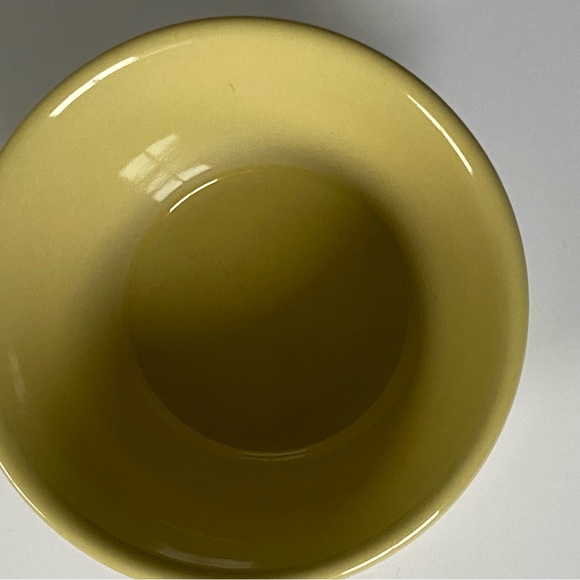 Ramekins Small Baking Dish Portugal Yellow Gold EUC 3.75” Custard soufflés - Picture 8 of 10